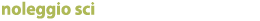 Noleggio sci
