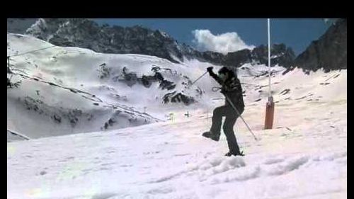 Skiing in tignes 2011