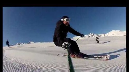 GoPro hero 2 ski courchevel