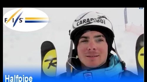 Feestyle skiing halfpipe world cup in cardrona