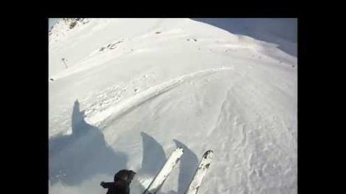 Manu solo free ski.wmv