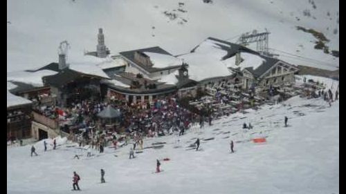 Skiing in tignes & val d, france