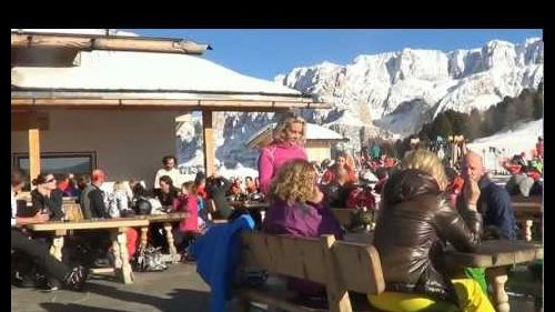 Beatiful skiing in Dolomiti - 2013