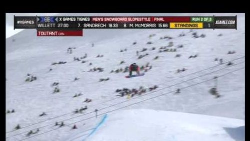 Sebastian toutant wins men's snowboard slopestyle