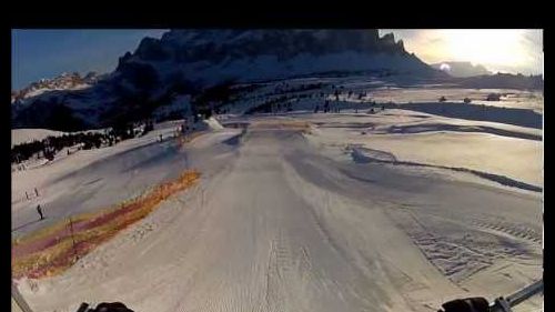 GoPro Hero Skiing Dolomiti Val Gardena 2012-2013 (Queen Kind of magic)