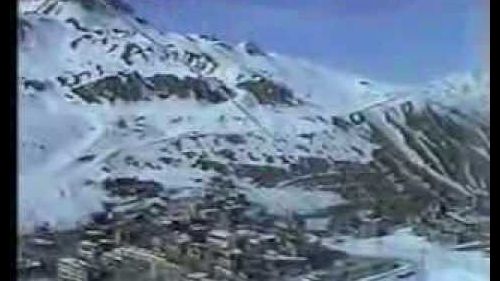 Skiing in tignes-val d´isère, l´espace killy, (france-savoie) march 1998 (3)