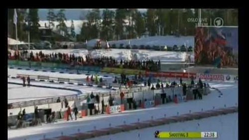 Biathlon massenstart der männer in oslo 2013
