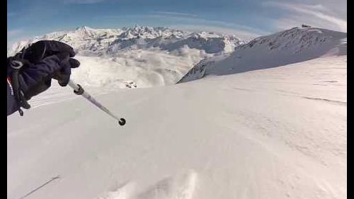 Off piste la grand motte - tignes 2013