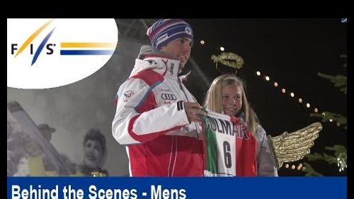 Marcel hirscher preparing for the last giant slalom of 2013 - alta badia - behind the scenes - men