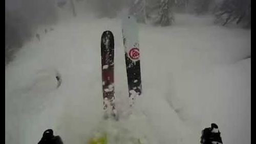 ski freeride Madonna di Campiglio (pillowlines) POW 2014!