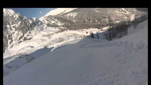 Sella Nevea freeride[GoProHero3] with WITHE DOGS