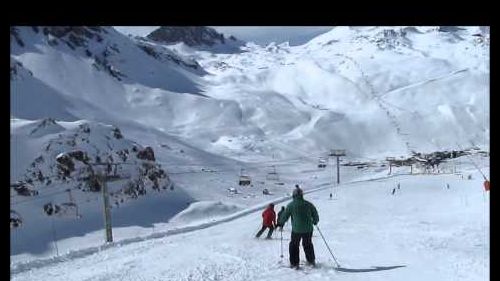 Andy skiing in the tignes val d'isere area