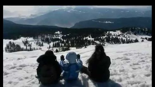 Sci volando sulla neve