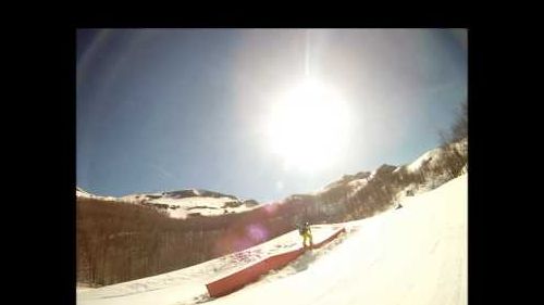 Neve Abetone... Rail, jump, box, 360 e tanta adrenalina!!!