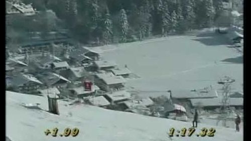 Il volo di pietro vitalini a kitzbuhel 1995