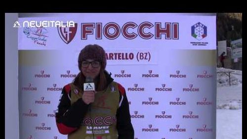 Biathlon - coppa italia fiocchi - val martello - intervista a sara zini