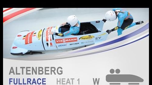 Altenberg | women's bobsleigh heat 1 world cup tour 2014/2015 | fibt official