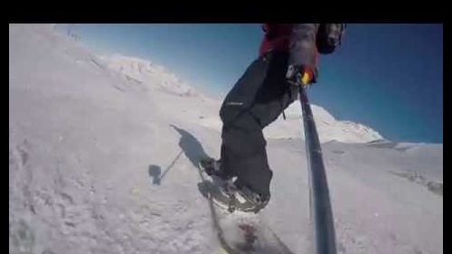 Les deux alpes snowboarding jan 2015 - gopro hero4 [hd]