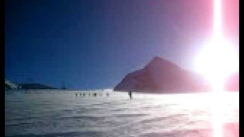 Skifahren in zermatt (am matterhorn vorbei)