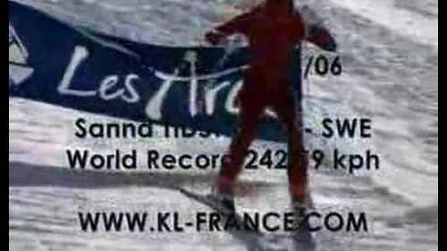 Speed ski world record 2006