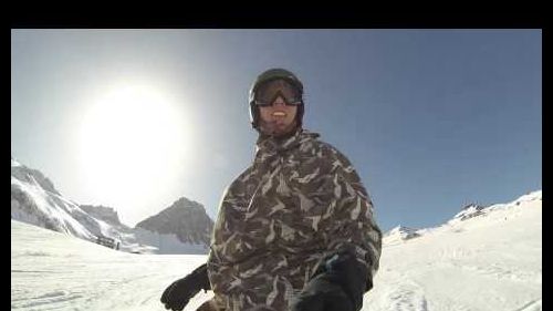 Tignes snowboarding march 2015 pt1