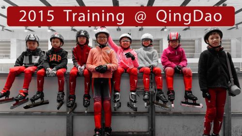 2015 training at qingdao (singapore junior short track speed skating)