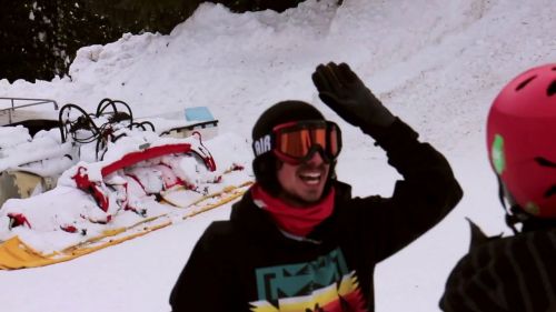 Jess snowboard crans montana