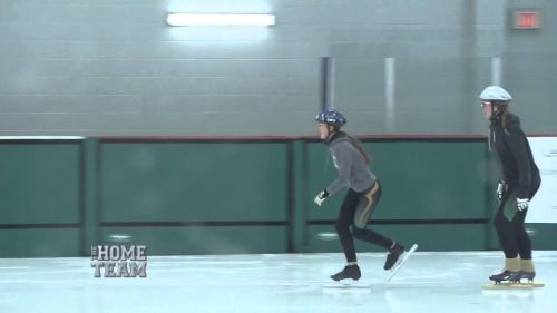 Kate miyasaki of cambridge speed skating - the home team
