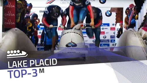 Lake placid | 4-man bobsleigh top-3 | ibsf official