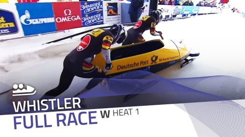 Whistler | bmw ibsf world cup 2015/2016 - women's bobsleigh heat 1 | ibsf official