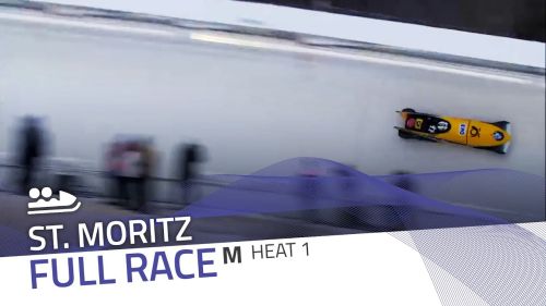 St. moritz | bmw ibsf world cup 2015/2016 - 2-man bobsleigh heat 1 | ibsf official