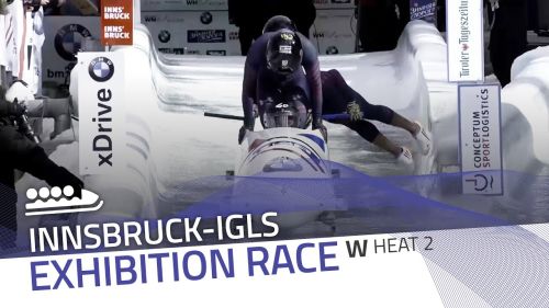 Innsbruck-igls | bmw ibsf world championships 2016 - 4-woman exhibition heat 2 | ibsf official