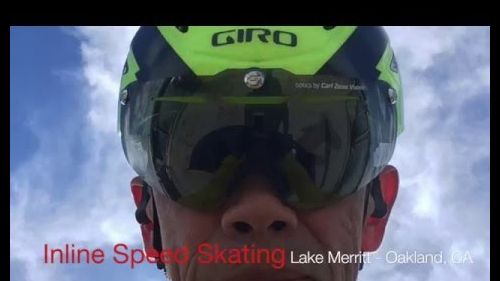 Inline speed skating - lake merritt, oakland, ca