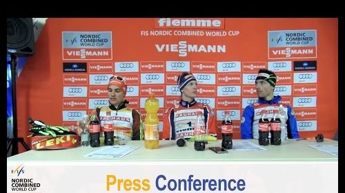 Press conference, val di fiemme, team sprint 26.02.2016