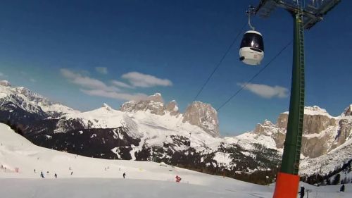 Belvedere i Canazei: Sass Becè, Belvedere, Pian Frataces-Gherdecia