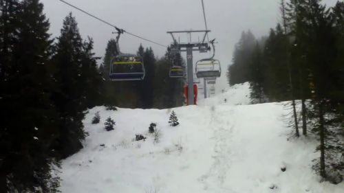 Discesa dal ghiacciaio  presena