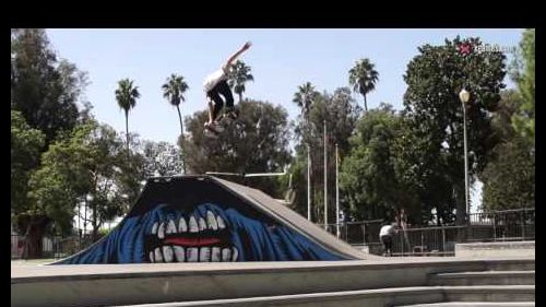 X games trick tips -- aaron homoki backside 360 melon grabs