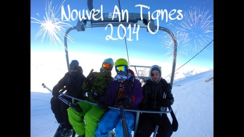 Tignes 2014 - new year and ski / snowboard with joachim garraud by gopro hd hero 3+black