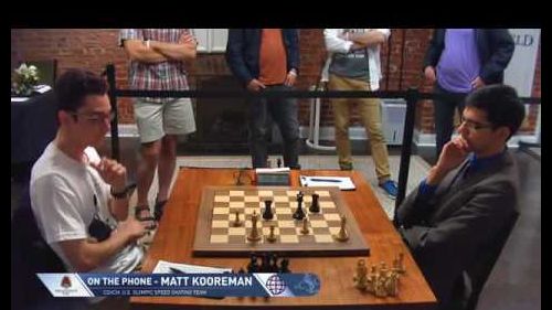 2016 sinquefield cup round 9! coach of the us olympic speed skating team matt kooreman on the phone