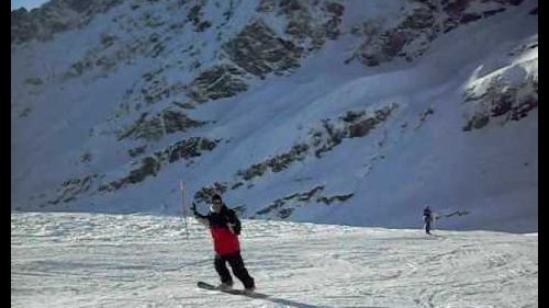 Snowboarding freestyle - cervinia 2009