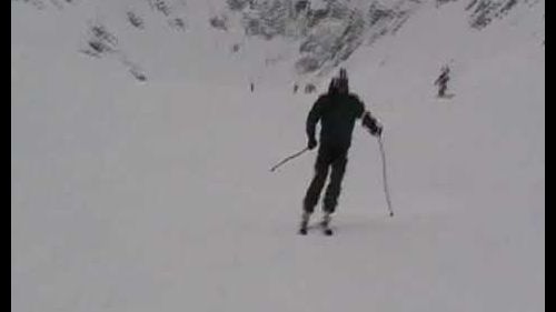 Lewis and rorie free ski - tignes 10/11/09