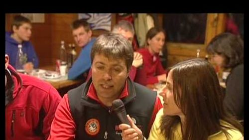 Cervinia - discese al chiar di luna