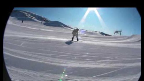 Jumping in funpark les deux alpes plus crash