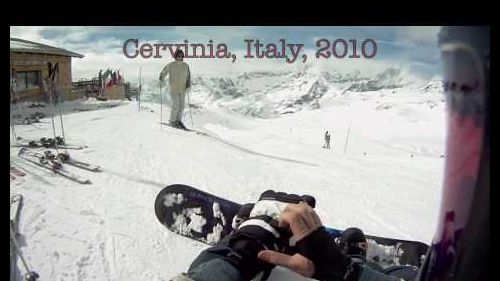 Fw snowboard, cervinia, italy, february 2010