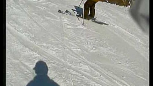 Zermatt tourist skiing