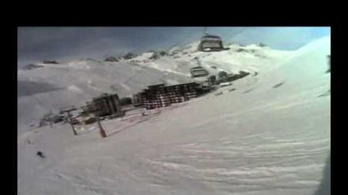 Judy and louise skiing