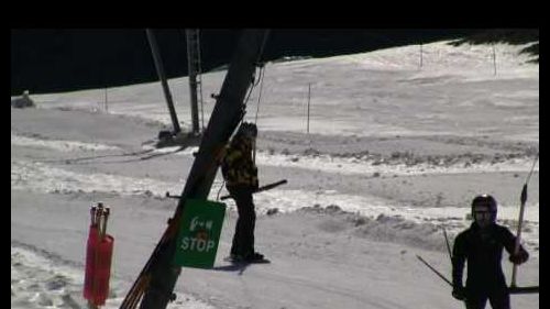 Glacier de tignes aout 2010 remonter mecanique