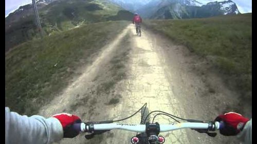 Vtt les 2 alpes pied moutet (diego su luca) gopro hero hd mtb