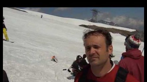 Handi-snowboard tignes