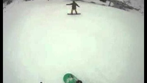 First lesson snowboard hiver 2010.m4v